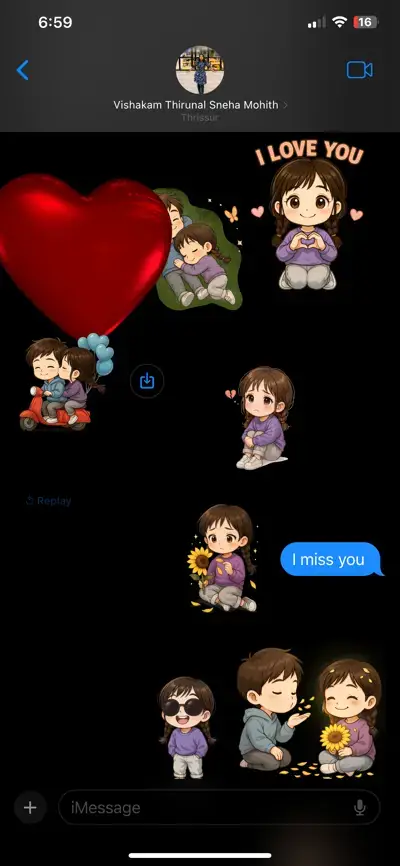Love Stickers - Couple Pack — screenshot 3