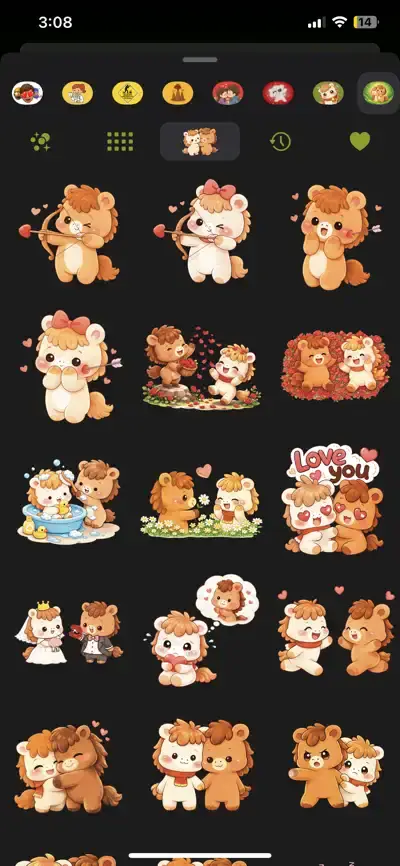 Love Stickers - Dubi and Choo — screenshot 2