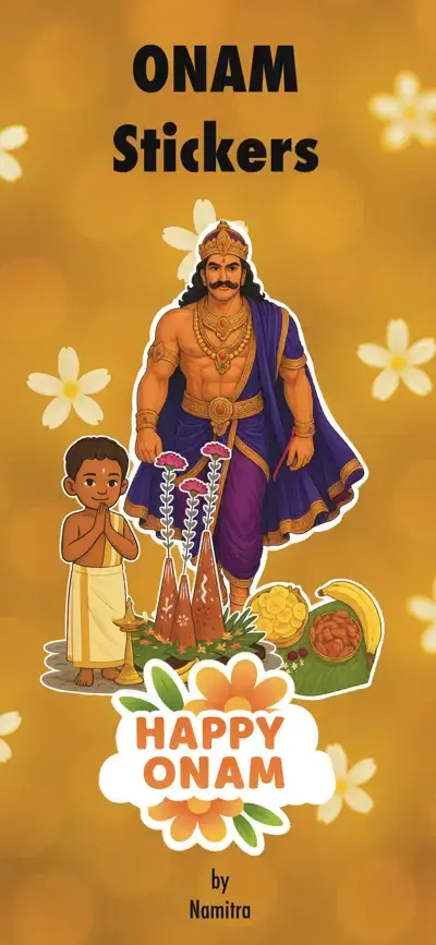 Onam Stickers & Festive Wishes — screenshot 1