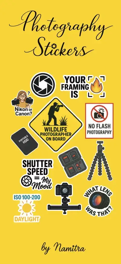 Photography Stickers - Fluntro — screenshot 1