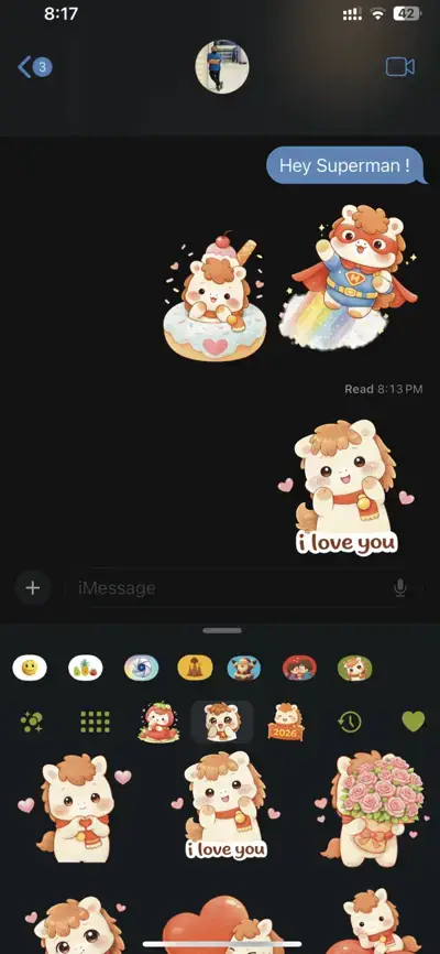 Anime Love Pony Sticker Pack — screenshot 2